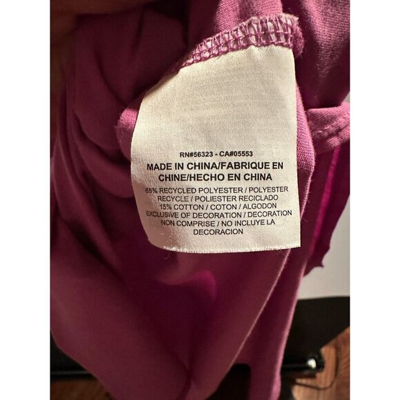 Nike Womens Violet Dri-Fit Sleeveless Activewear Tank Top Size Small - Picture 5 of 6